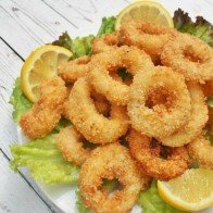 Cách làm mực chiên xù