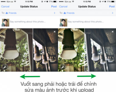Facebook cho ra mắt tính năng mới để chỉnh màu ảnh