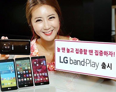 LG tung điện thoại lạ Band Play loa “khủng” 1-watt