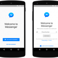 Facebook Messenger có thể đăng nhập không cần tài khoản Facebook