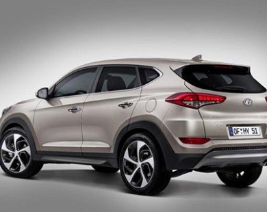 Chính thức công bố giá bán mẫu xe mới Tucson của Hyundai