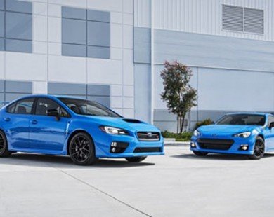 Subaru giới thiệu phiên bản mới của mẫu BRZ coupe và WRX STI
