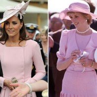Gu thời trang giống kỳ lạ giữa công nương Kate và mẹ chồng
