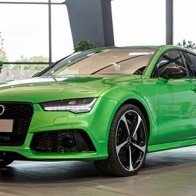 Audi RS7 “ngon mắt” hơn với màu sơn táo xanh