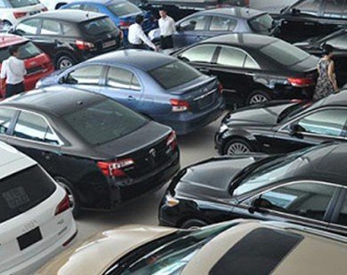 Thị trường ô tô tăng mạnh nửa đầu năm 2015
