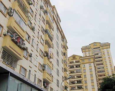 Hà Nội: Giá dịch vụ chung cư thấp nhất là 450 đồng/m2