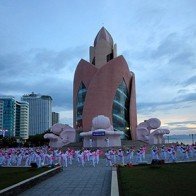 Hơn 6.000 người đồng diễn chào mừng Festival biển Nha Trang