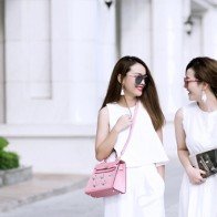 Yến Trang, Yến Nhi mix phụ kiện cá tính