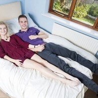 Cặp đôi "người cao 1,75m, kẻ cao 2,15m" gây sốt