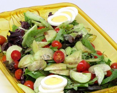Các món ăn kèm salad giúp giảm cân