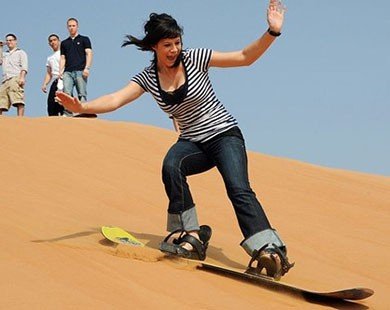 Mũi Né (Bình Thuận) trong top 11 điểm trượt cát lý tưởng nhất thế giới