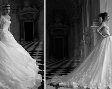 Nét đẹp kiêu kỳ, sexy trong váy cưới Italy