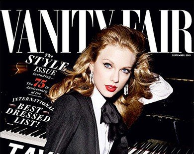 Taylor Swift đẹp quý phái trên trang bìa Vanity Fair
