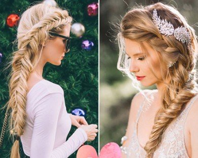 5 kiểu tóc rối nữ tính làm duyên cho cô dâu