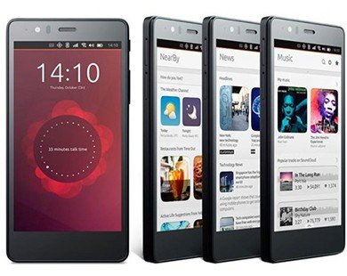 Smartphone chạy Ubuntu Touch bắt đầu bán giá 220 USD