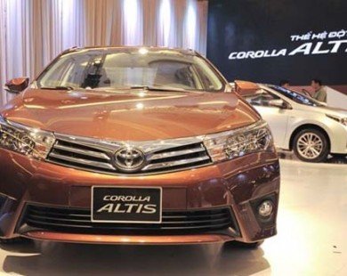 Toyota Việt Nam có doanh số bán hàng cao nhất kể từ đầu năm