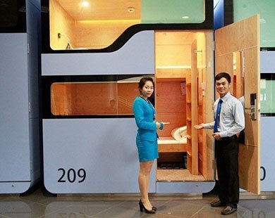 Dịch vụ hộp ngủ được mở tại ga quốc tế sân bay Nội Bài