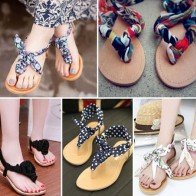 Cách diện sandal vải lãng mạn đón Thu sang