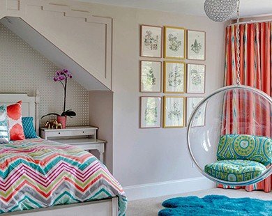 Thiết kế phòng ngủ dễ thương dành cho tuổi teen