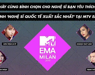 MTV Việt Nam tổ chức bình chọn nghệ sĩ trẻ 