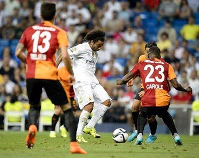 Real - Galatasaray: Tuyến trên bị phong tỏa