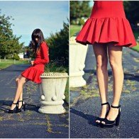 Váy hạ eo duyên dáng giúp phái đẹp che khuyết điểm cơ thể