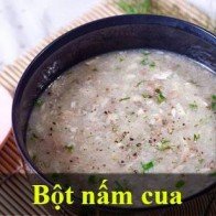 Cách làm bột nấm cua