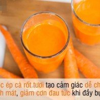 6 loại nước 'cấp cứu' cơ thể khi đầy bụng, khó tiêu