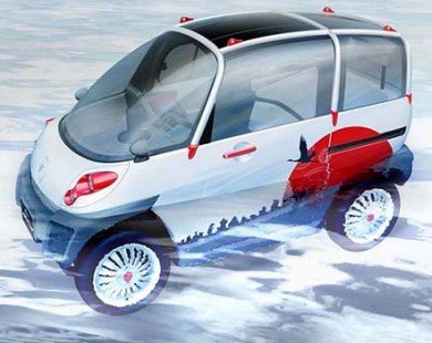 Fomm Concept One - Mẫu xe điện có thể lội nước