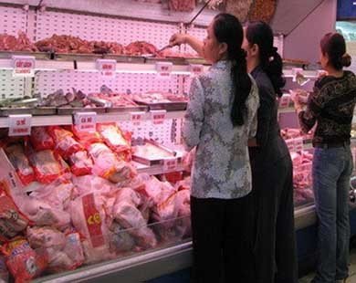 70 triệu kg thịt gà nhập khẩu chưa đến 20.000 đồng/kg