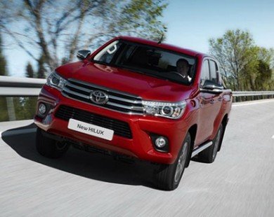 Toyota công bố Hilux 2016 phiên bản châu Âu