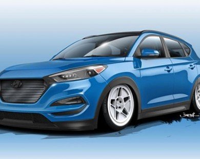 Hyundai Tucson nằm sát mặt đất, công suất hơn 700 mã lực lộ diện
