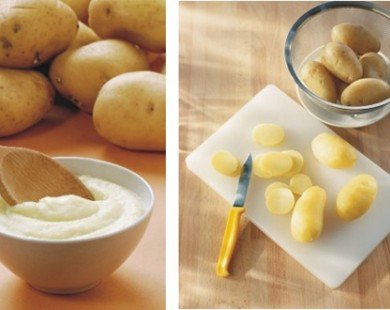 Chữa thâm nách và vùng kín hiệu quả với khoai tây