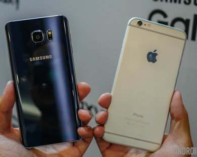 So kè Samsung Galaxy Note 5 và iPhone 6s Plus