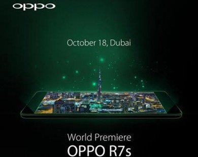 Oppo R7s sẽ được công bố vào tháng này