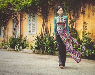 Ngắm Hồng Ánh trong câu chuyện về cô gái Sài Gòn áo dài mơ mộng