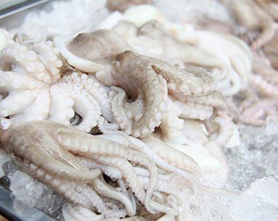 Hàn Quốc đứng đầu về nhập khẩu mực, bạch tuộc của Việt Nam