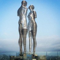 Độc đáo bức tượng biết chuyển động ở nước Mỹ