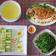 Cách chuẩn bị bữa cơm đủ chất cả nhà mê