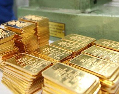 Giá vàng giảm nhẹ về quanh 34 triệu đồng/lượng