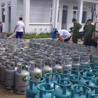 ‘Mục sở thị’ công ty chuyên sang chiết, phân phối gas giả