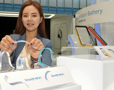 Samsung sản xuất pin uốn dẻo