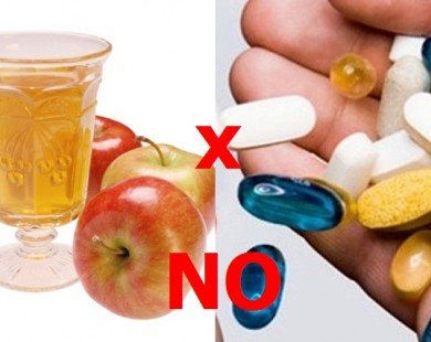 6 loại thuốc và thực phẩm kết hợp có thể gây chết người