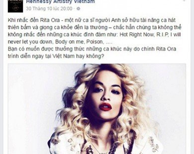 HLV The Voice Anh Rita Ora sang Việt Nam biểu diễn?