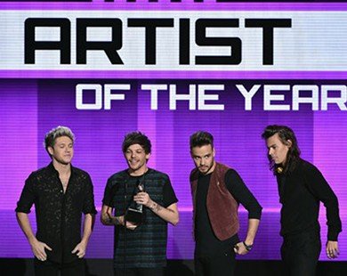 One Direction: Nghệ sĩ Anh xuất sắc nhất nước Mỹ 2015