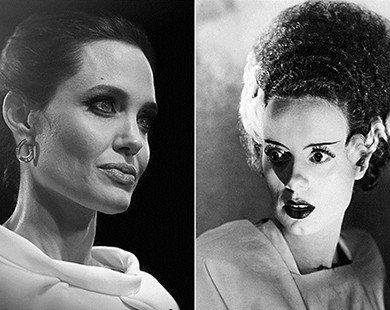 Angelina Jolie được chào vai quái vật