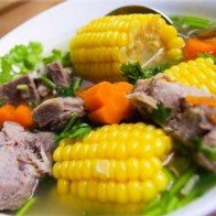 Cách nấu canh sườn bắp mỹ