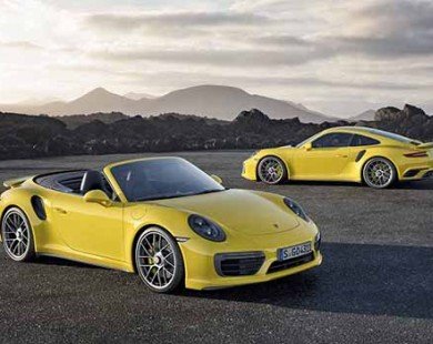 Porsche trình làng bộ đôi 911 Turbo và Turbo S 2017