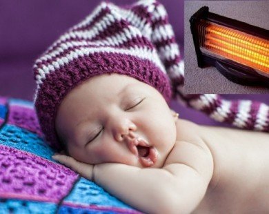 Có nên dùng máy sưởi cho trẻ sơ sinh trong mùa lạnh không?