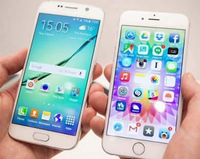 iPhone bị điện thoại Android chiếm thị phần ở Mỹ và châu Âu